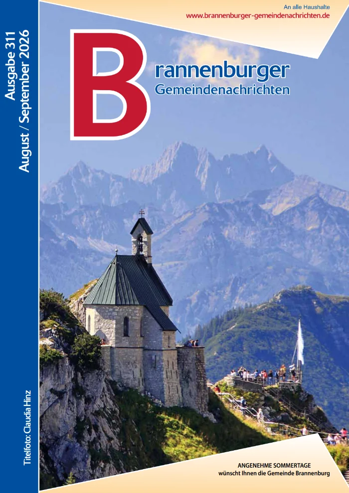 Brannenburger Gemeindenachrichten Deckblatt Ausgabe 311