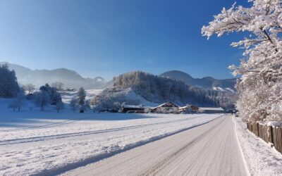 Langlaufloipe gespurt!