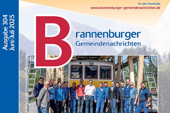 Brannenburger Gemeindenachrichten Juni/Juli 2025